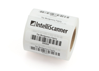 Custom printed asset tags